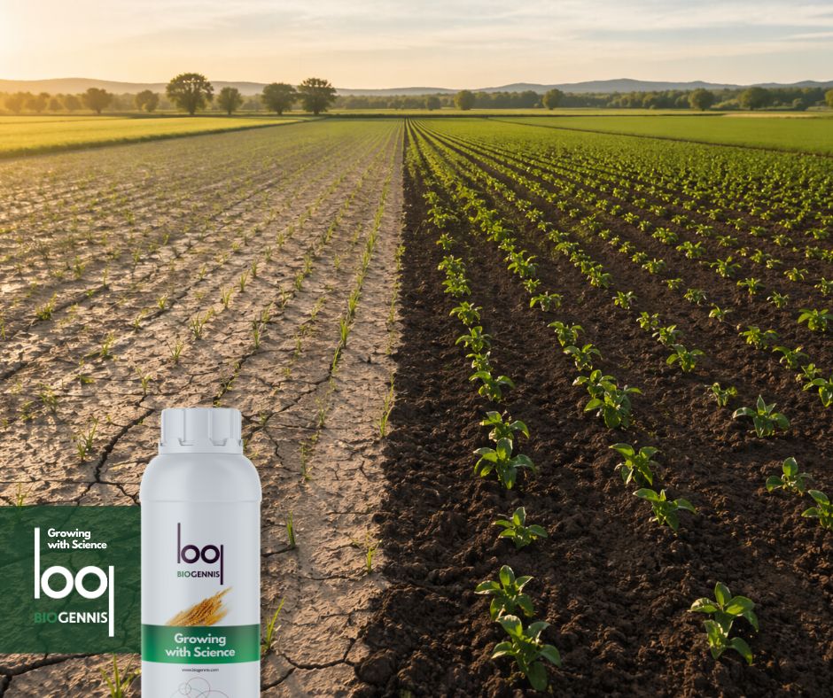 Parcelas con distinto desarrollo del cultivo que muestran cómo cada suelo es distinto en agricultura