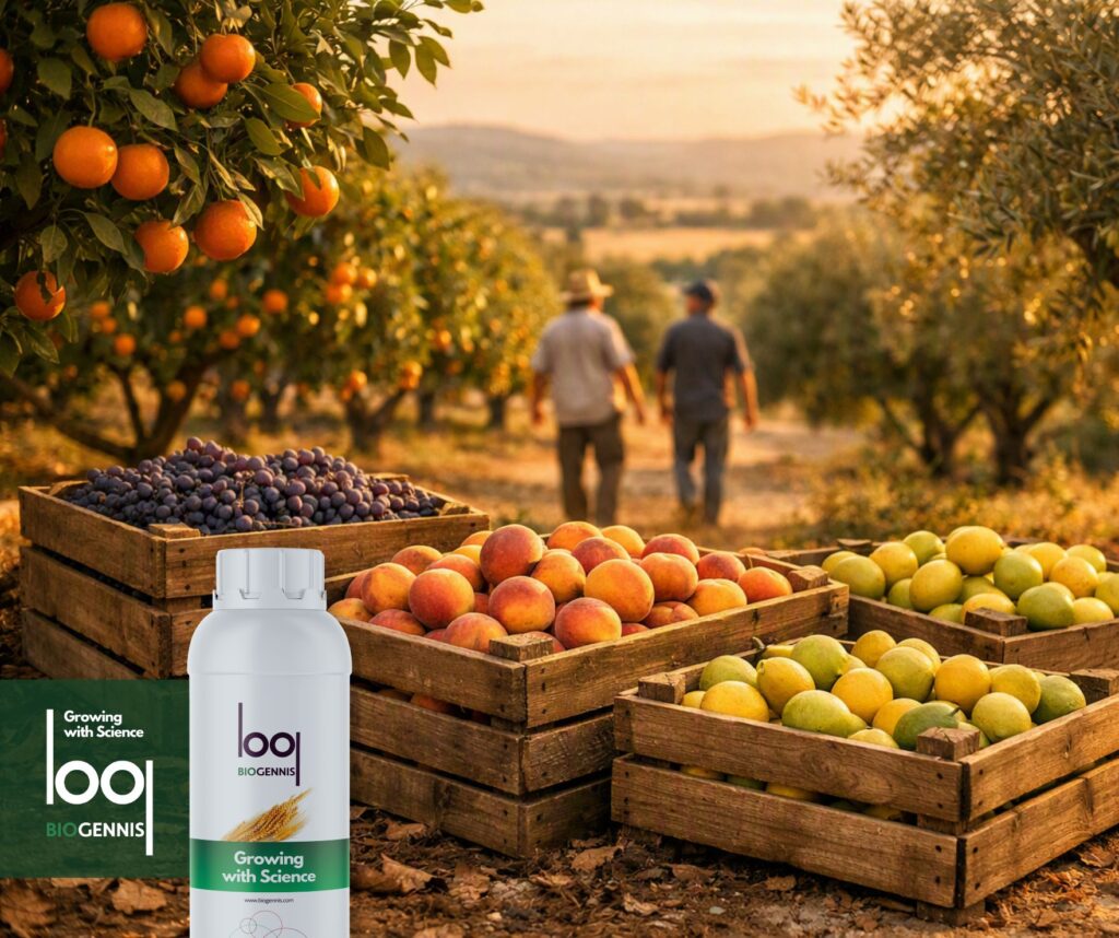 Producción agrícola uniforme obtenida mediante una estrategia de agricultura inteligente y una gestión eficiente del cultivo.